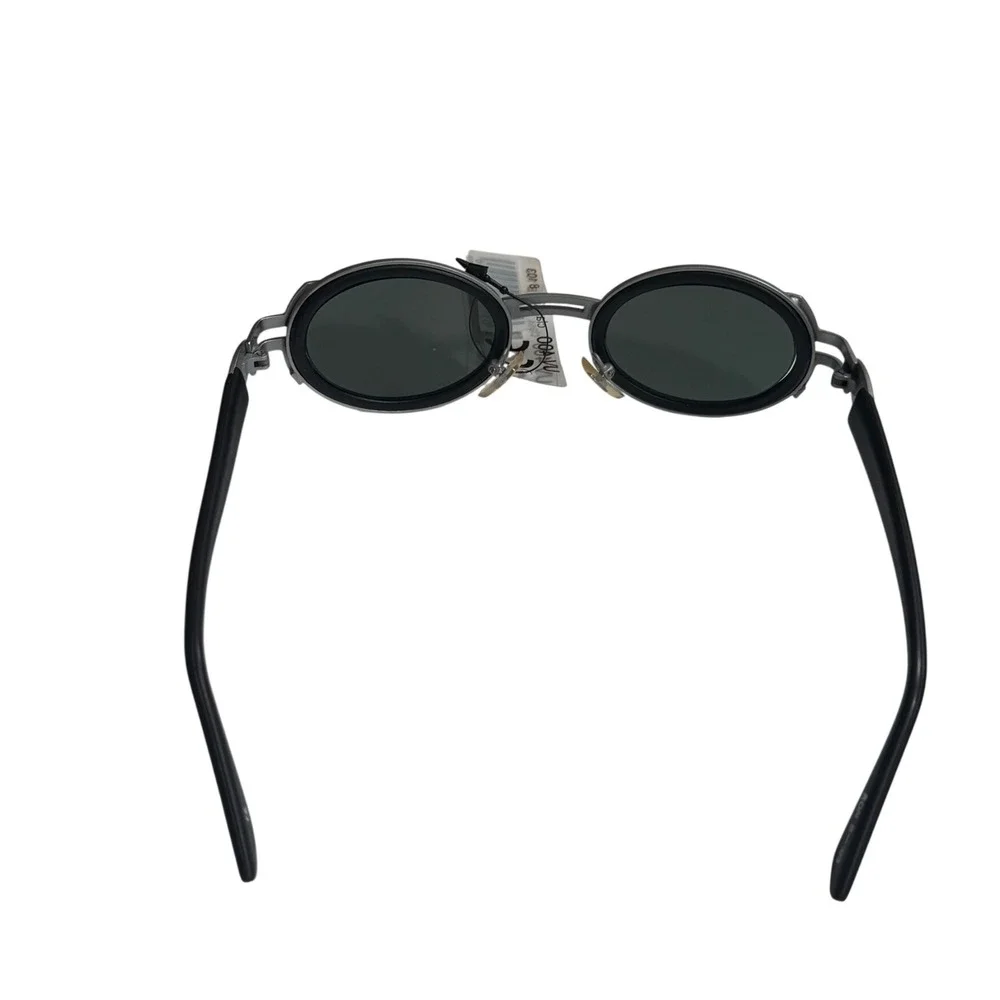 Vintage 90s/Y2K Style Oval Metal Sunglasses